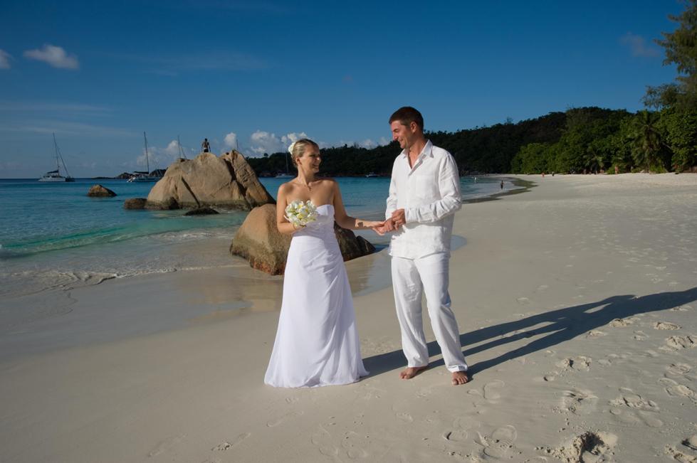 Photo Mariage aux Seychelles de Charlène & Thomas